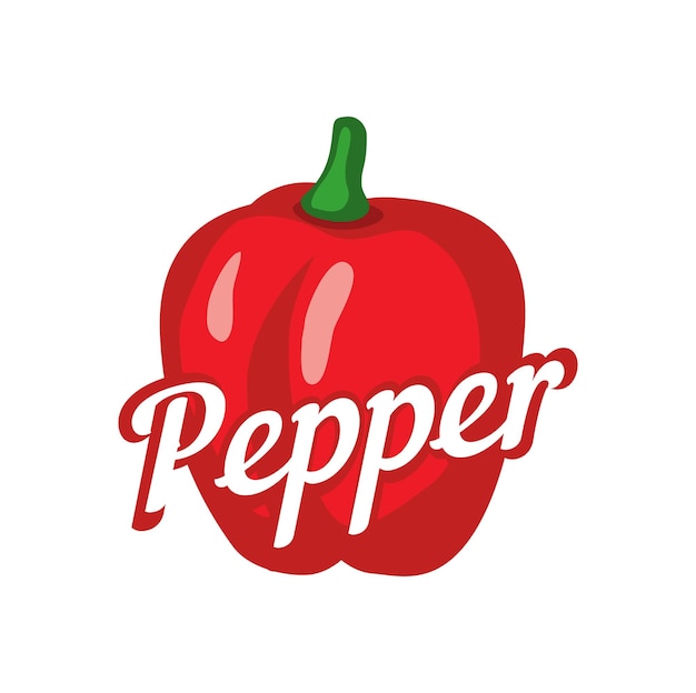 Vector rijpe peper