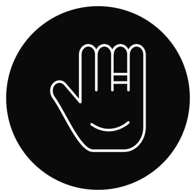 ring in hand icon vector image can be used for wedding