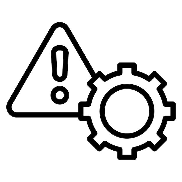 Risk Management icon vector image Can be used for Operations Management