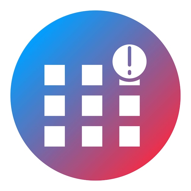 Vector risk matrix icon vector image can be used for risk management