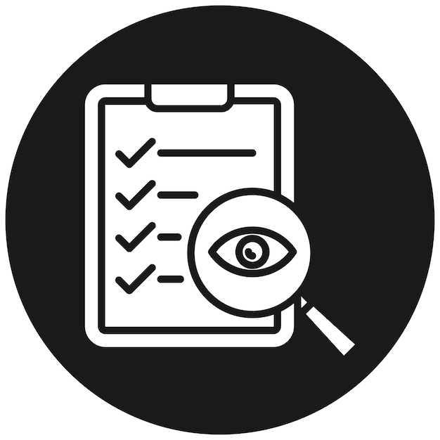 リスク監視ベクトルのアイコン リスク管理アイコンセットに使用できます