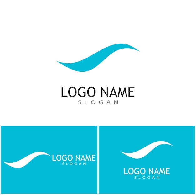 River vector icon illustration logo design