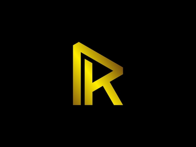 Vector rk logo design