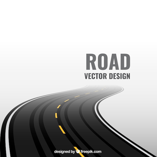 Vector road background