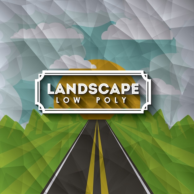 road landscape design