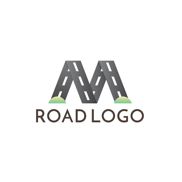 Road logo template