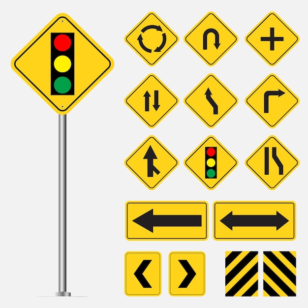 Vector road sign icon vector design