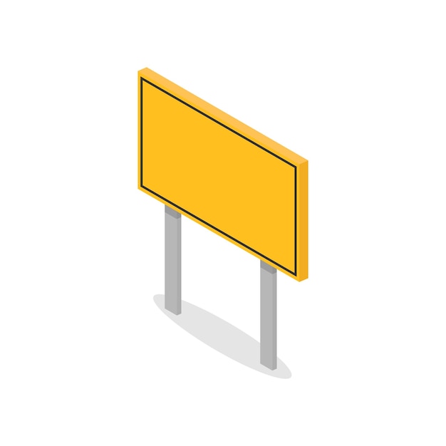 Road sign vector