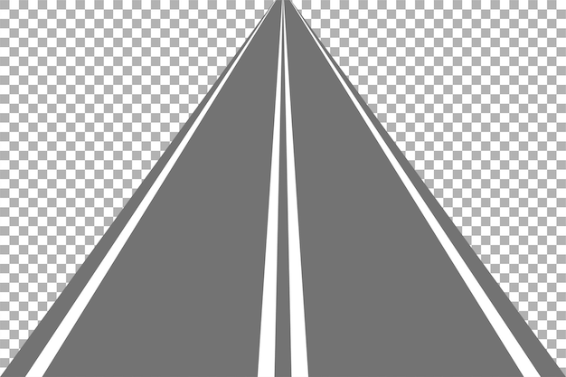 Road street with asphalt straight highway speedway for motor transport vector illustration