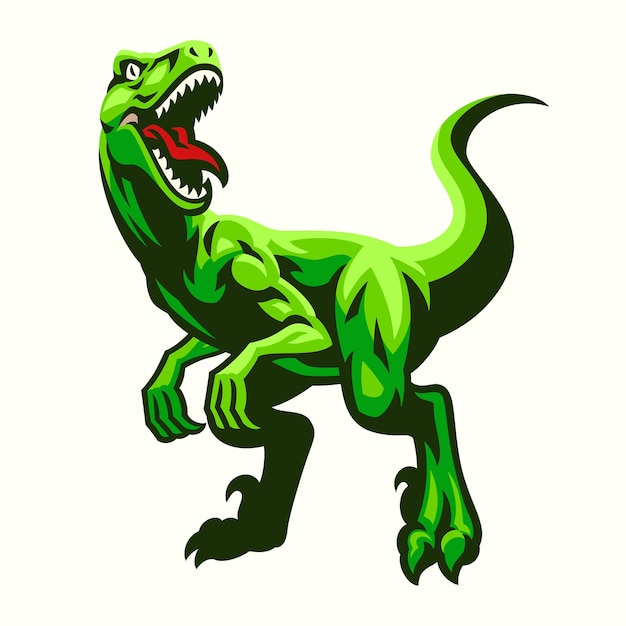 Roaring Raptor-mascotte