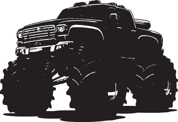 Roaring Titans The Power and Majesty of Monster Trucks