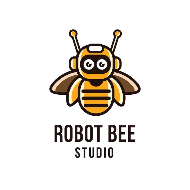 Robot bee studioロゴテンプレート