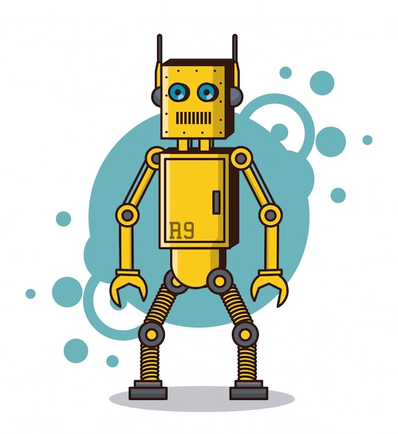 ロボットの面白い漫画