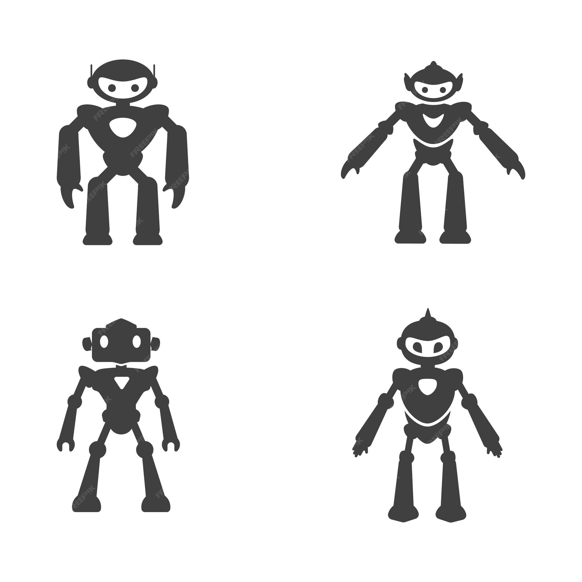 Premium Vector Robot icon vector