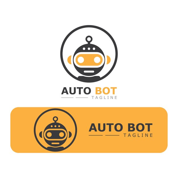 Вектор значка робота