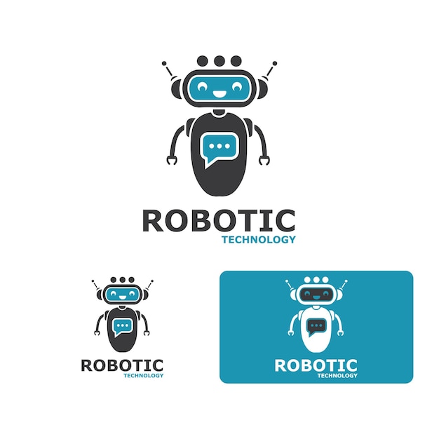 ロボットアイコンベクトル