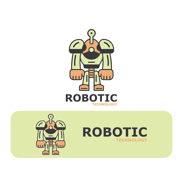 ロボットアイコンベクトル