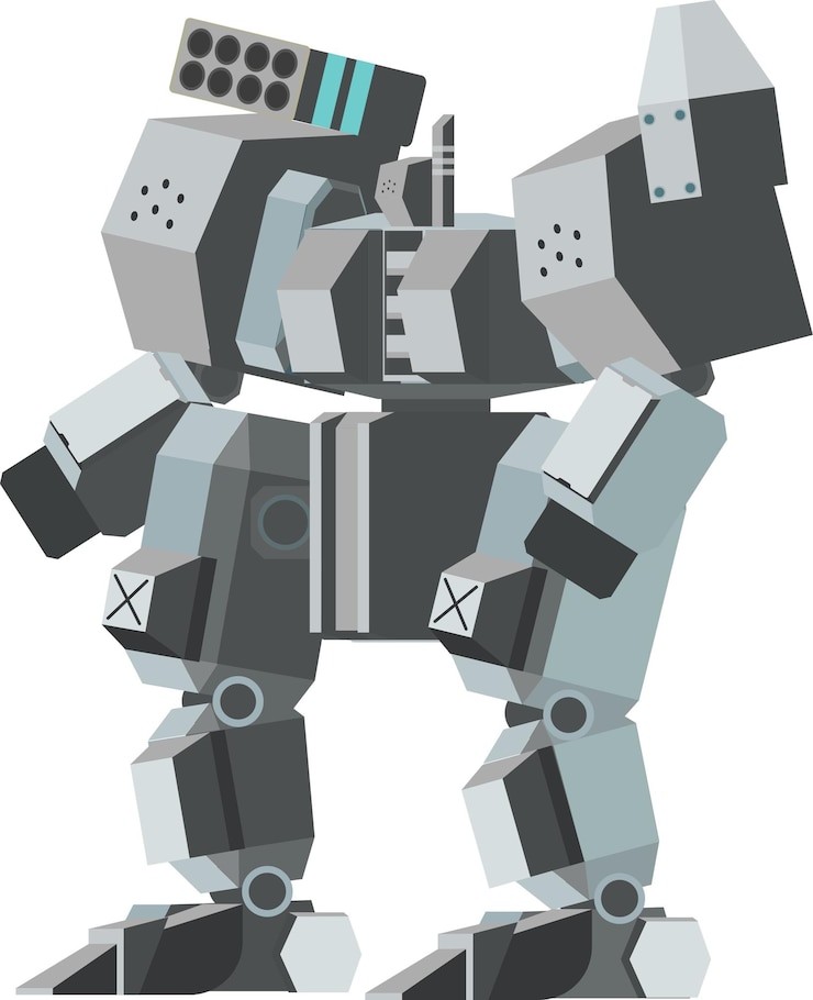 Vector robot mecha type af4 x4