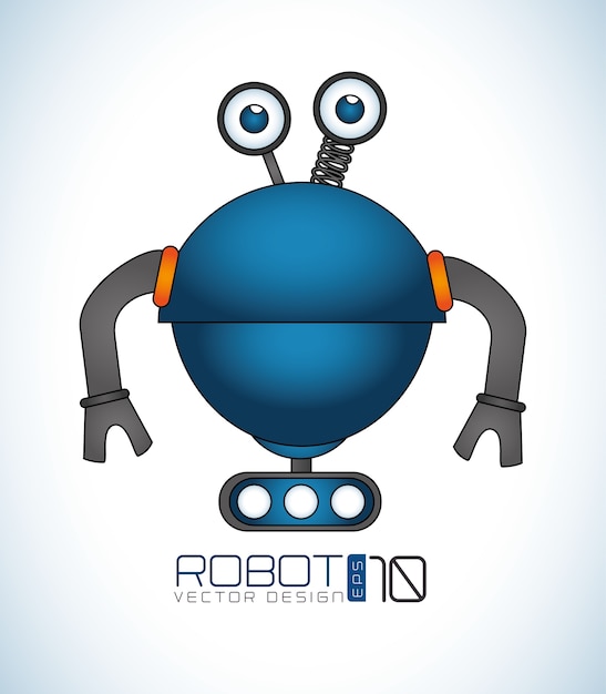 Vector robot ontwerp