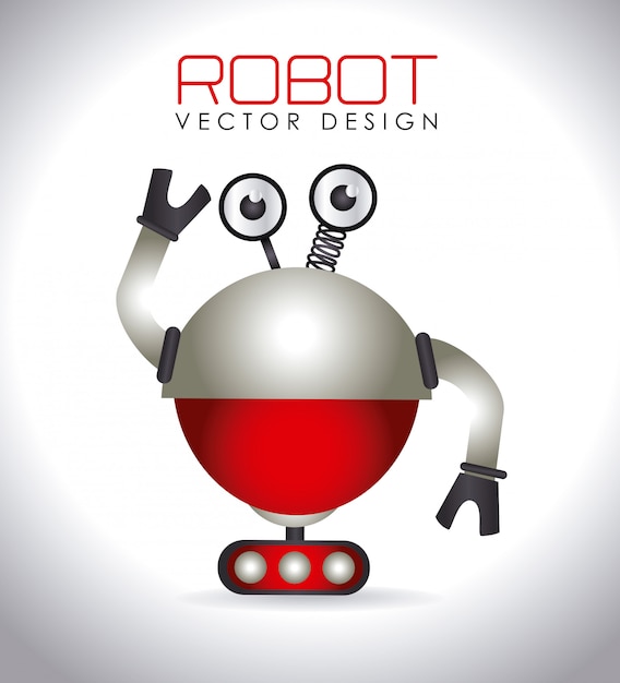 Vector robot ontwerp