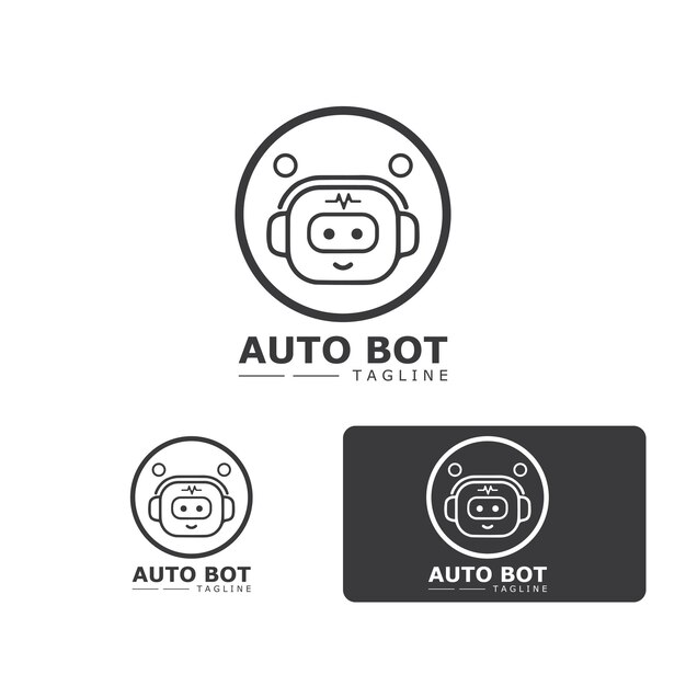 Robot pictogram vector