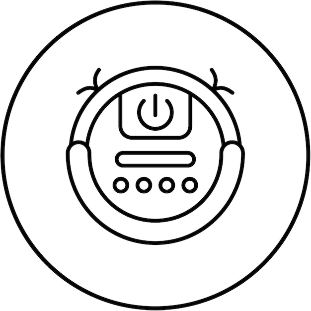 Robot Vacuum Icon