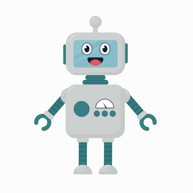 Robot voor communicatie vectorillustratie