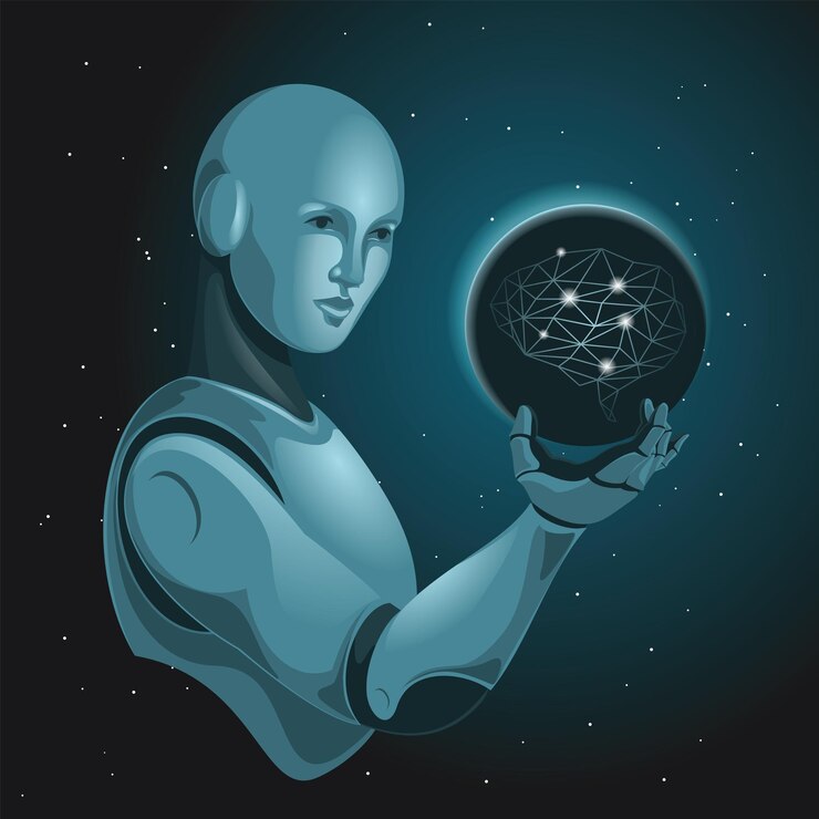 Vector robot with artificial intelligent