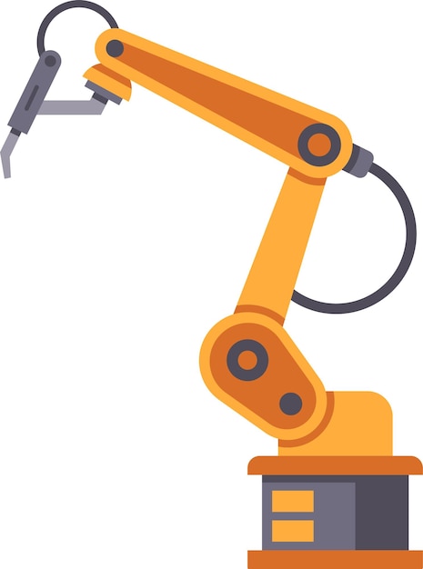 Robotarmen die artikelen in een fabriek ophalen en plaatsen, symboliseren innovatie in geautomatiseerde productie