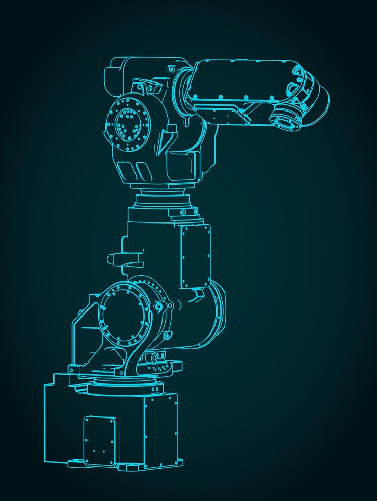 Vector robotic arm blueprint