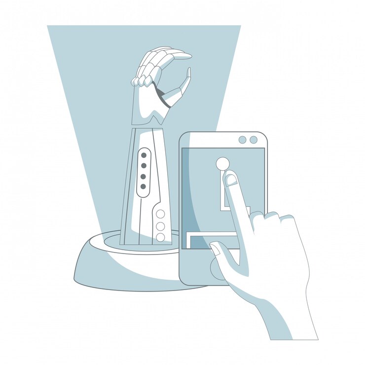 Vector robotic hand concept