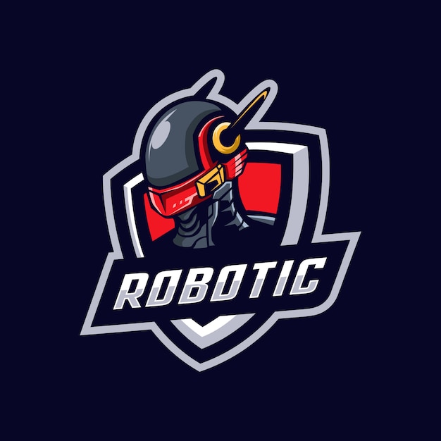 Logo della mascotte robotica