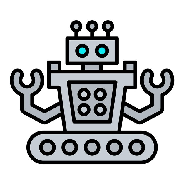 ロボット工学フラット図
