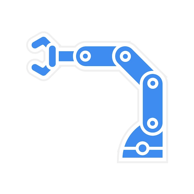 Vector robotics icon vector image can be used for untact world