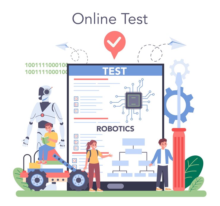 Vector robotics school subject online service or platform