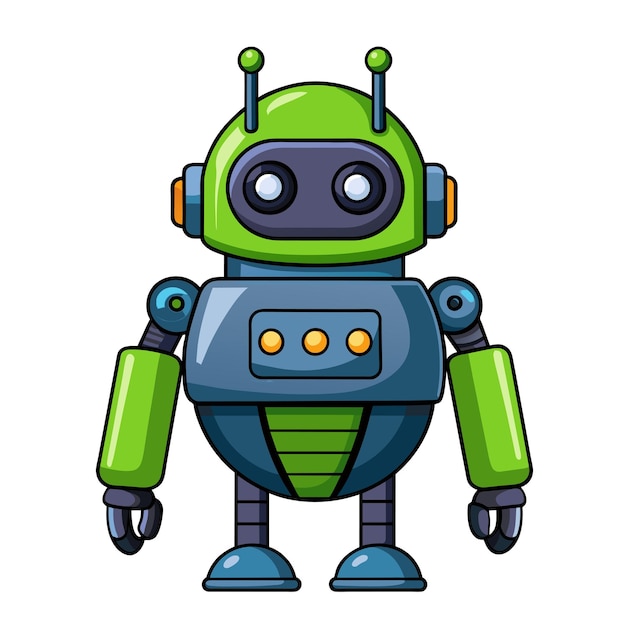 Robots and chatbots AI bots characters vector cartoon vector future mascots