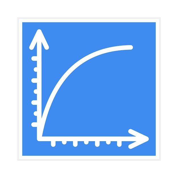 ROC Curve icon vector image Can be used for Data Science