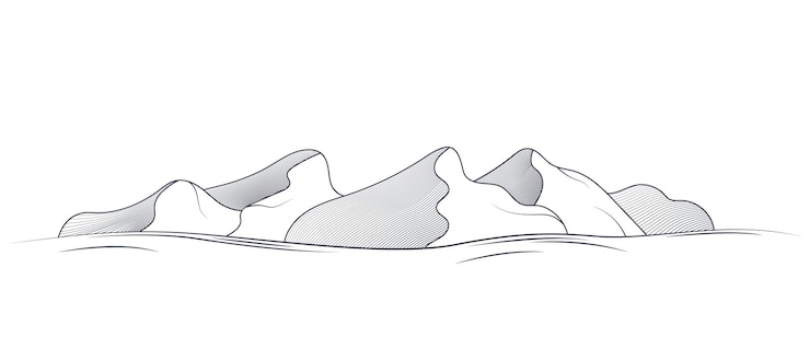 Vector rock ranges