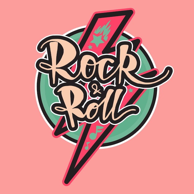 Rock and Roll Lettering