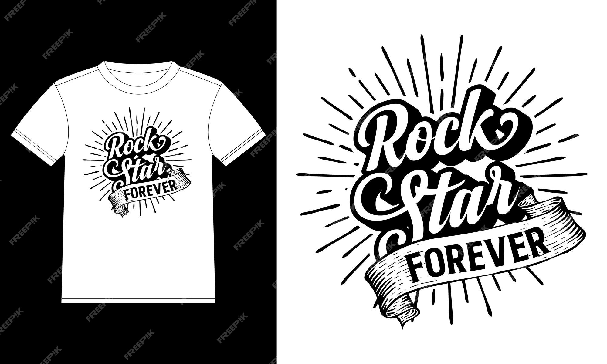 Retro Vintage Rockstar Made Shirt