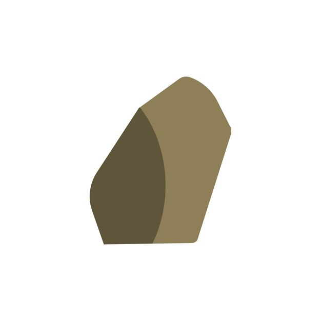 Vector rock stone icon vector design templates