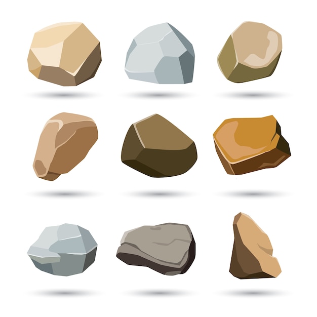 Rock and stone set