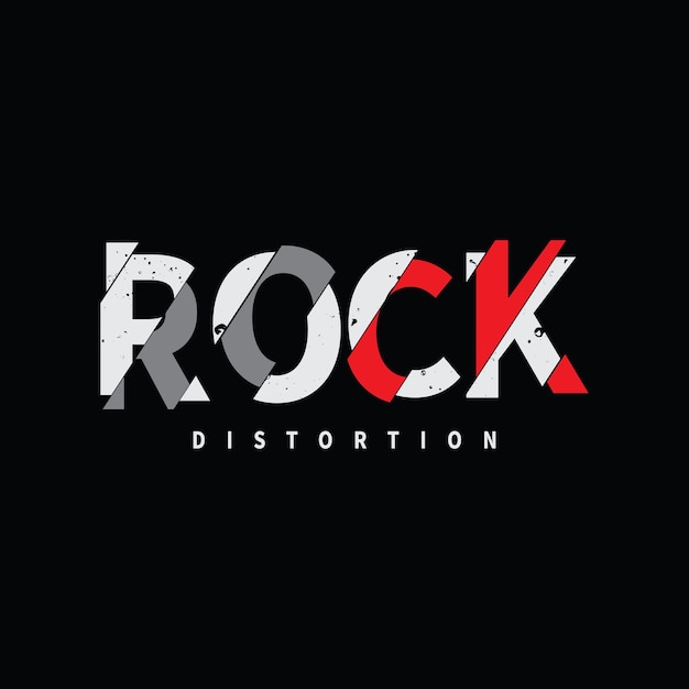 Rock typography vector t shirt design illustration