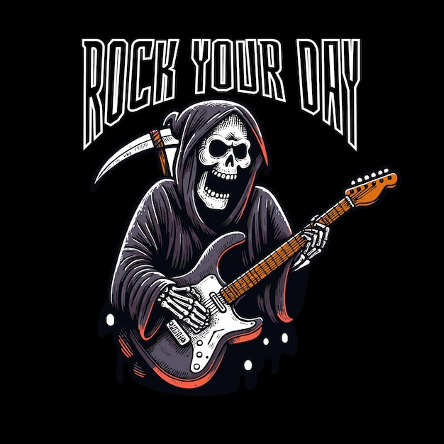 rock your day grim reaper guitarist