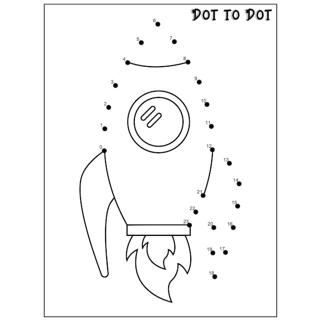 Rocket connect the dots-activiteiten