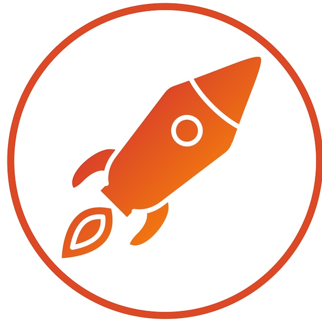 Rocket Icon Stijl