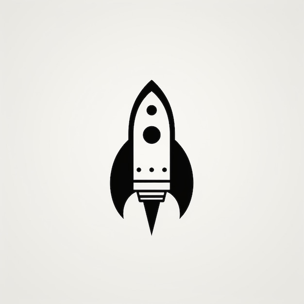 Vector rocket icon