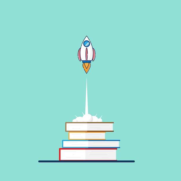 запуск ракеты из книги