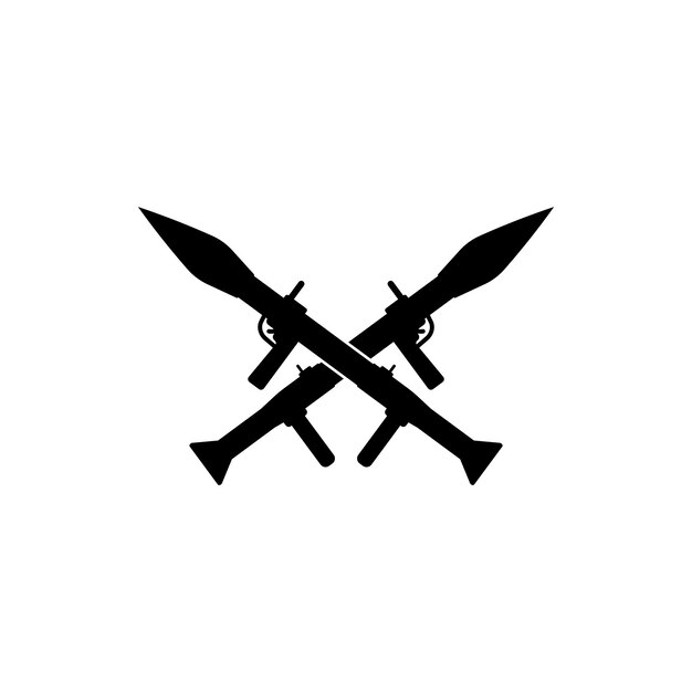 rocket launcher icon vector