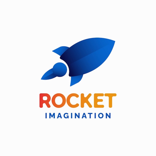 Rocket logo design concept